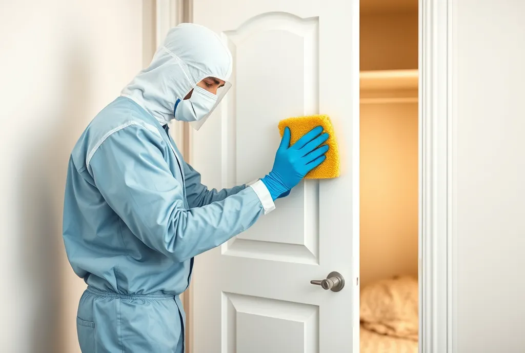 Residuos biosanitarios tras una limpieza forense: de la casa a la planta